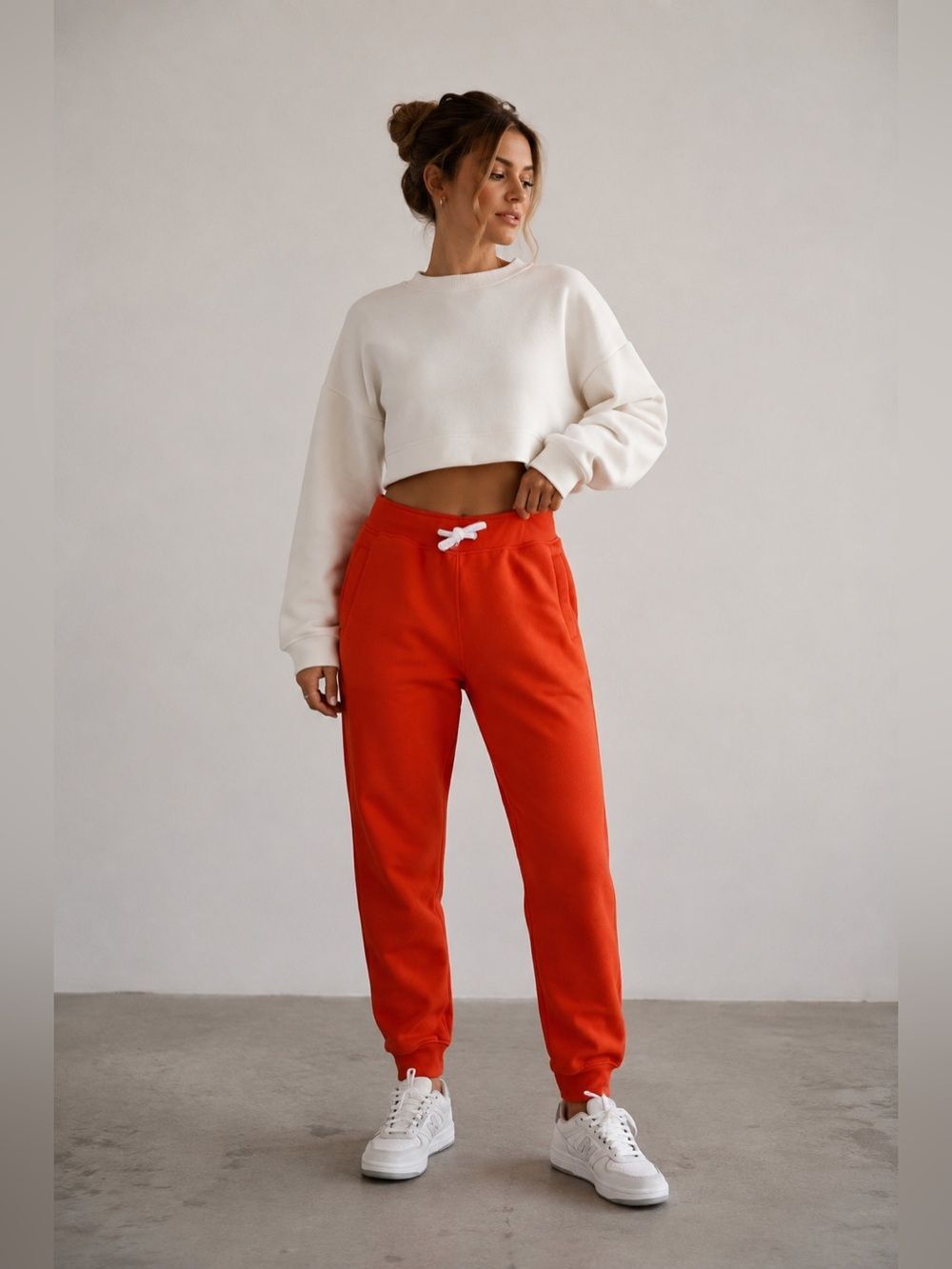 Southpole Joggers Womens Junior XL Orange Actual 33X28 Sweatpants